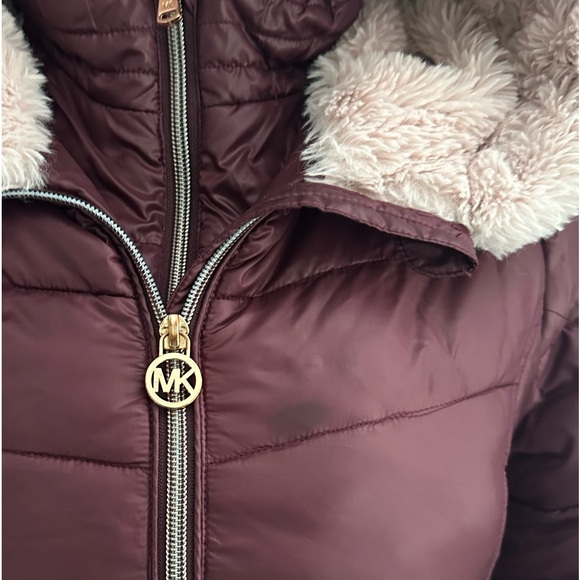 MICHAEL-MICHAEL KORS || Girls Hooded Puffer Winter Jacket. Sz. 10/12 - Picture 9 of 15